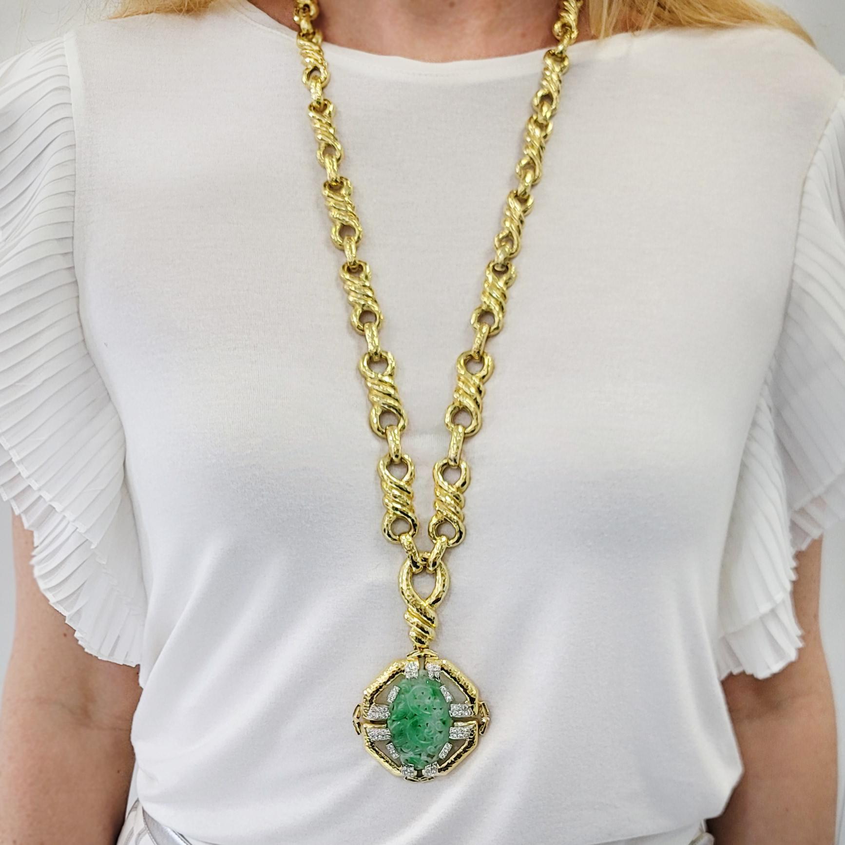 old jade necklace