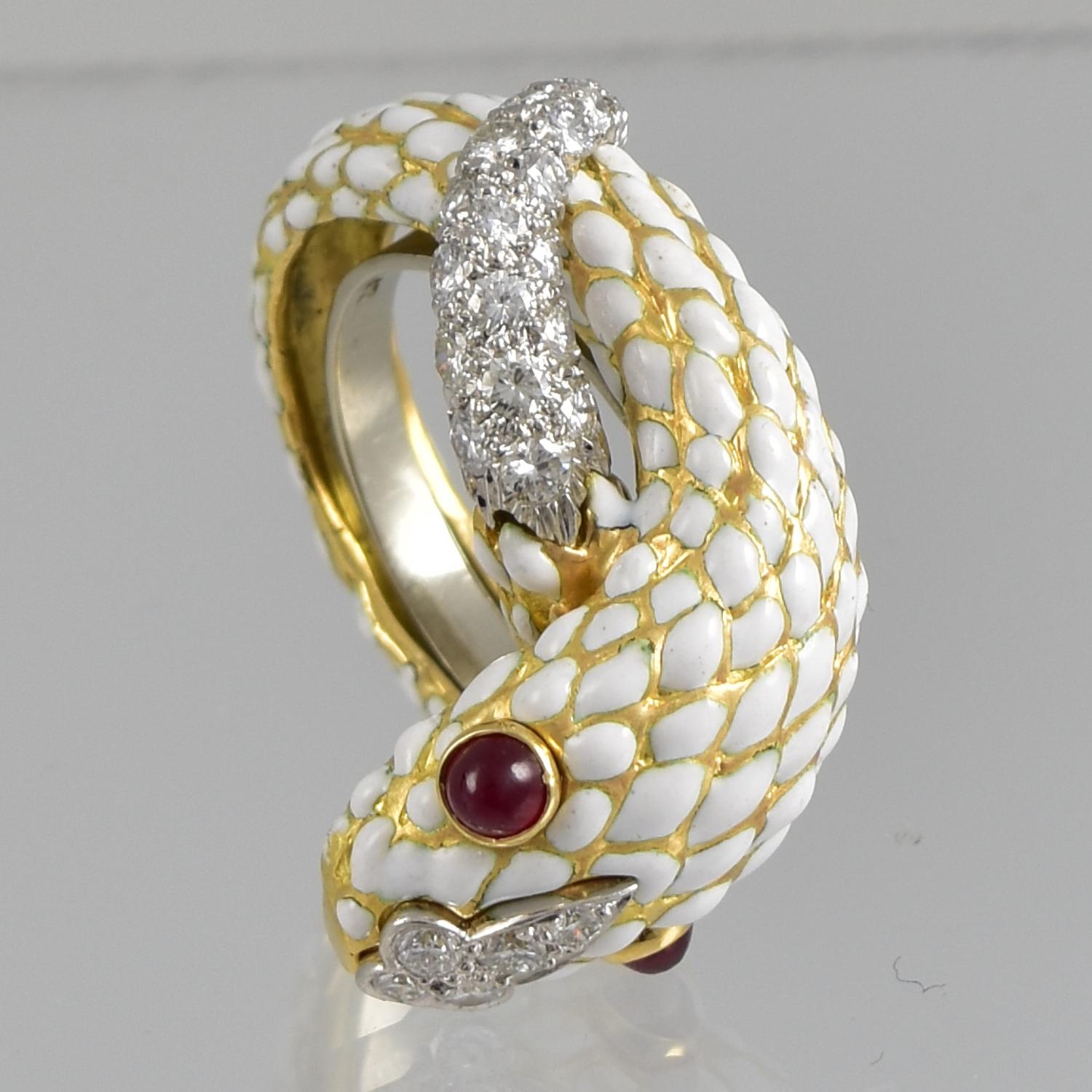 david webb snake ring