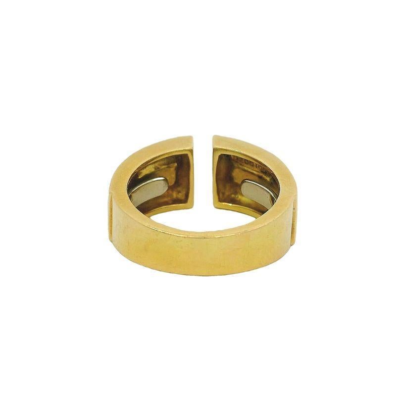 Donna David Webb Anello con smalto bianco in vendita