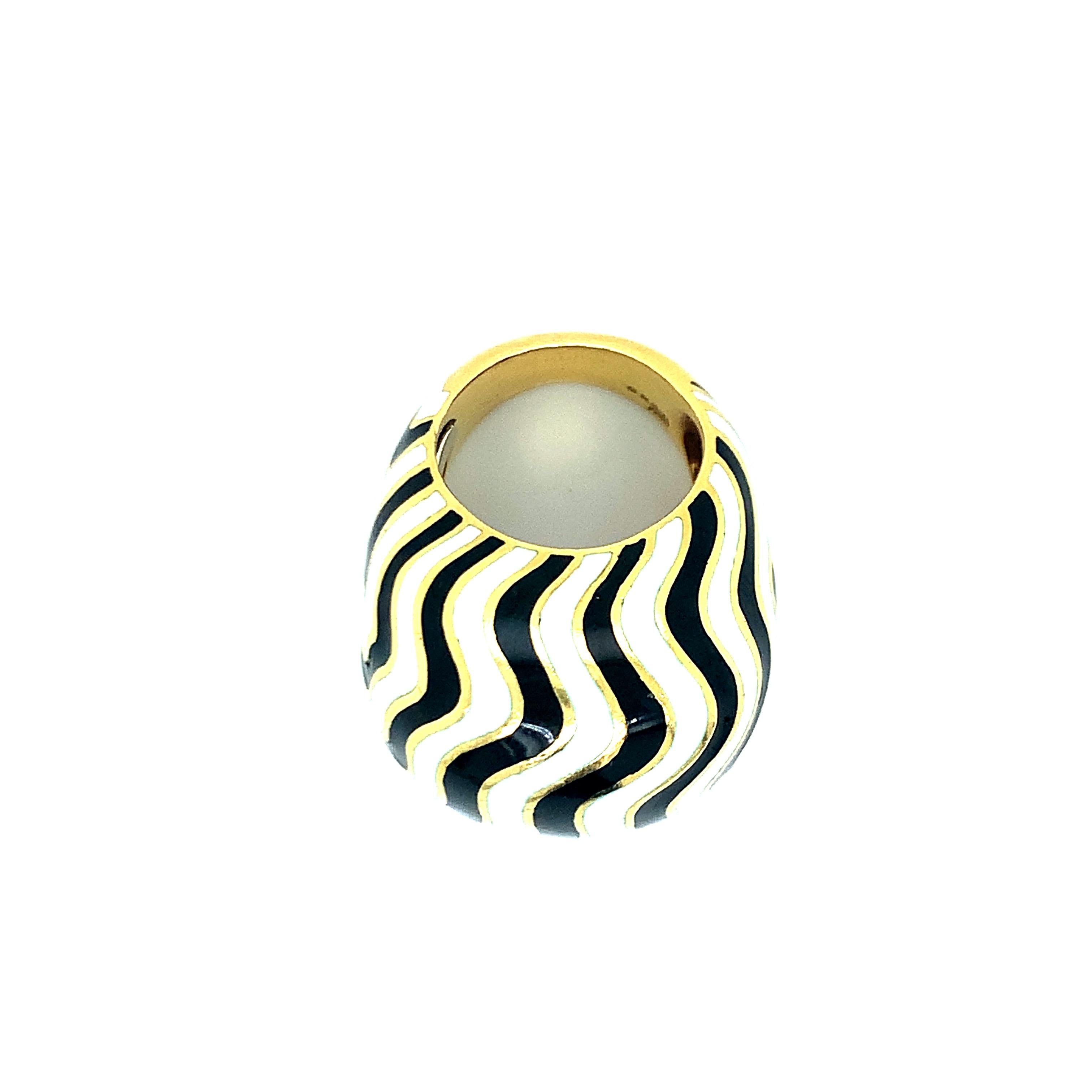 David Webb Zebra Ring 2
