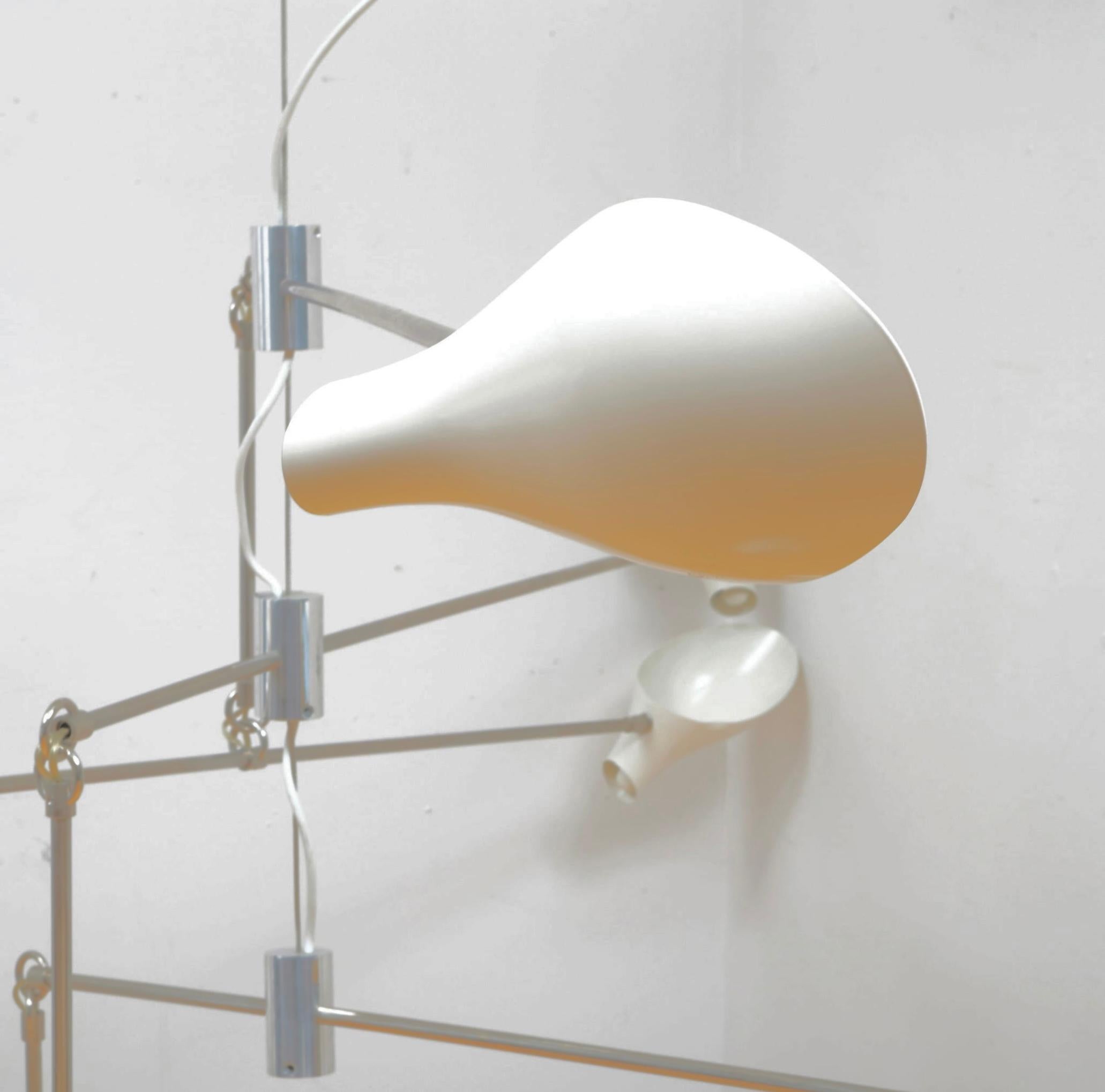 David Weeks Studio Bottle Tiered Mobil #405 9 Head Bullet Chandelier in vendita 8