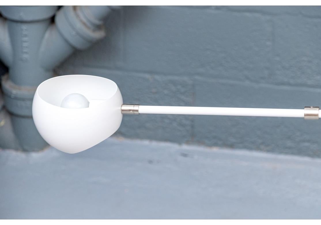 Moderno David Weeks Studio White Boi Pendant Trio in vendita