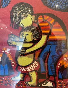 David Weidman Signed and Numbered ED of 250 Silkscreen Walking