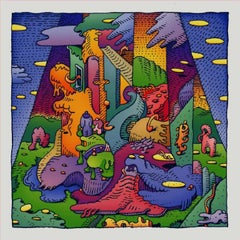 David Welker 4 Giclée Print Set