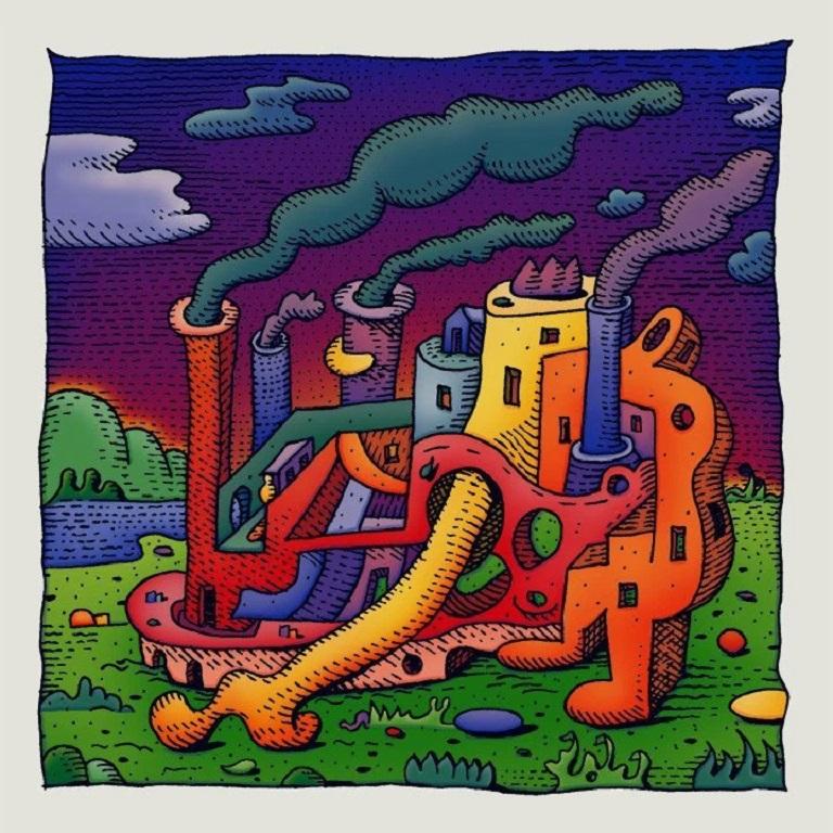 David Welker 4 Giclée Print Set For Sale 3