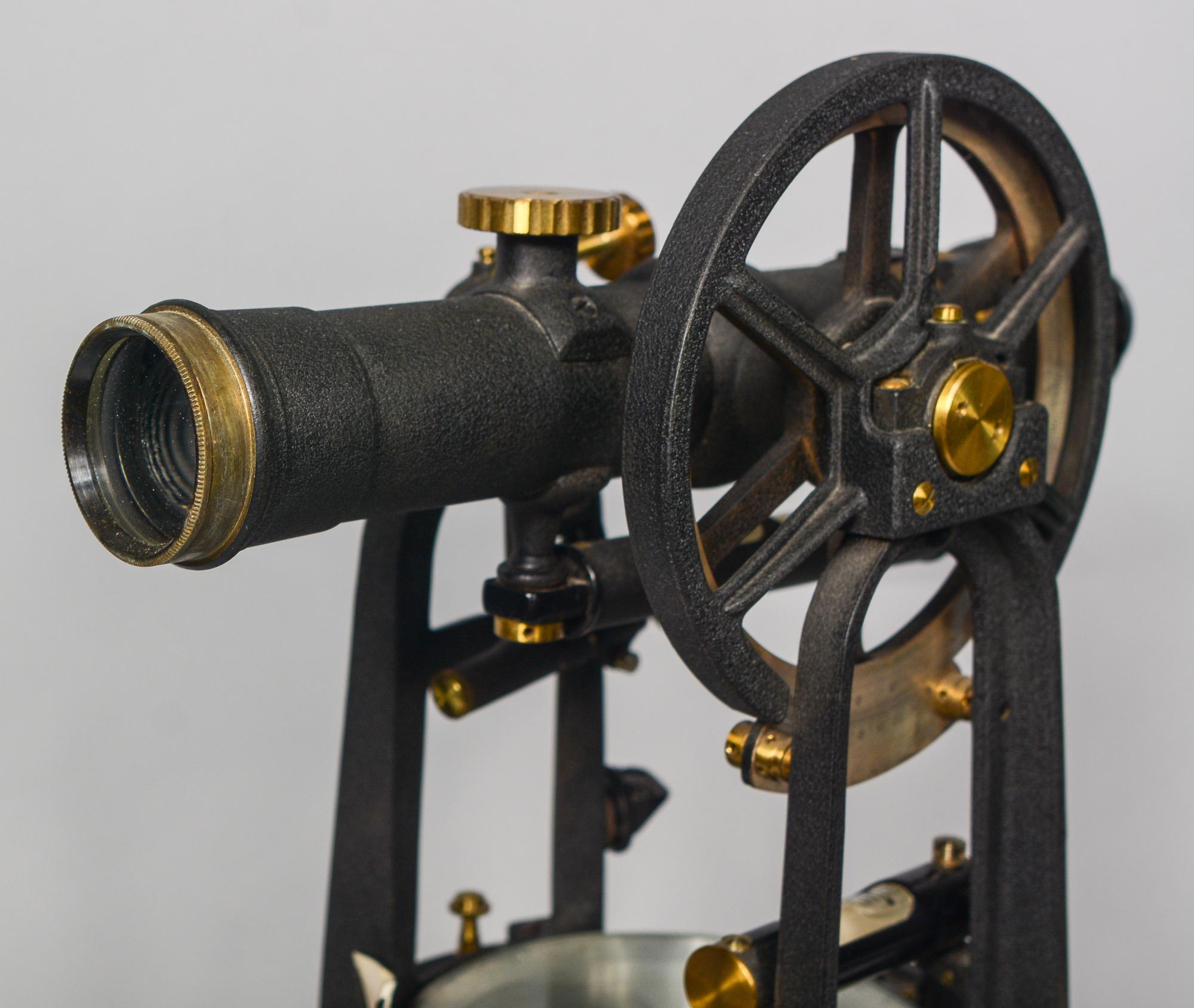 David White Company Surveyor's Transit 3
