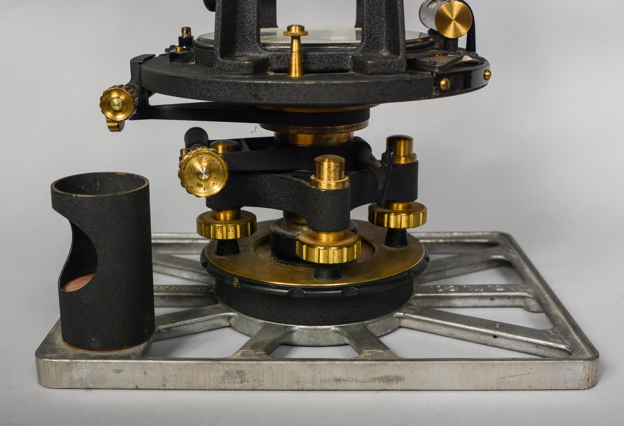 American David White Company Surveyor's Transit