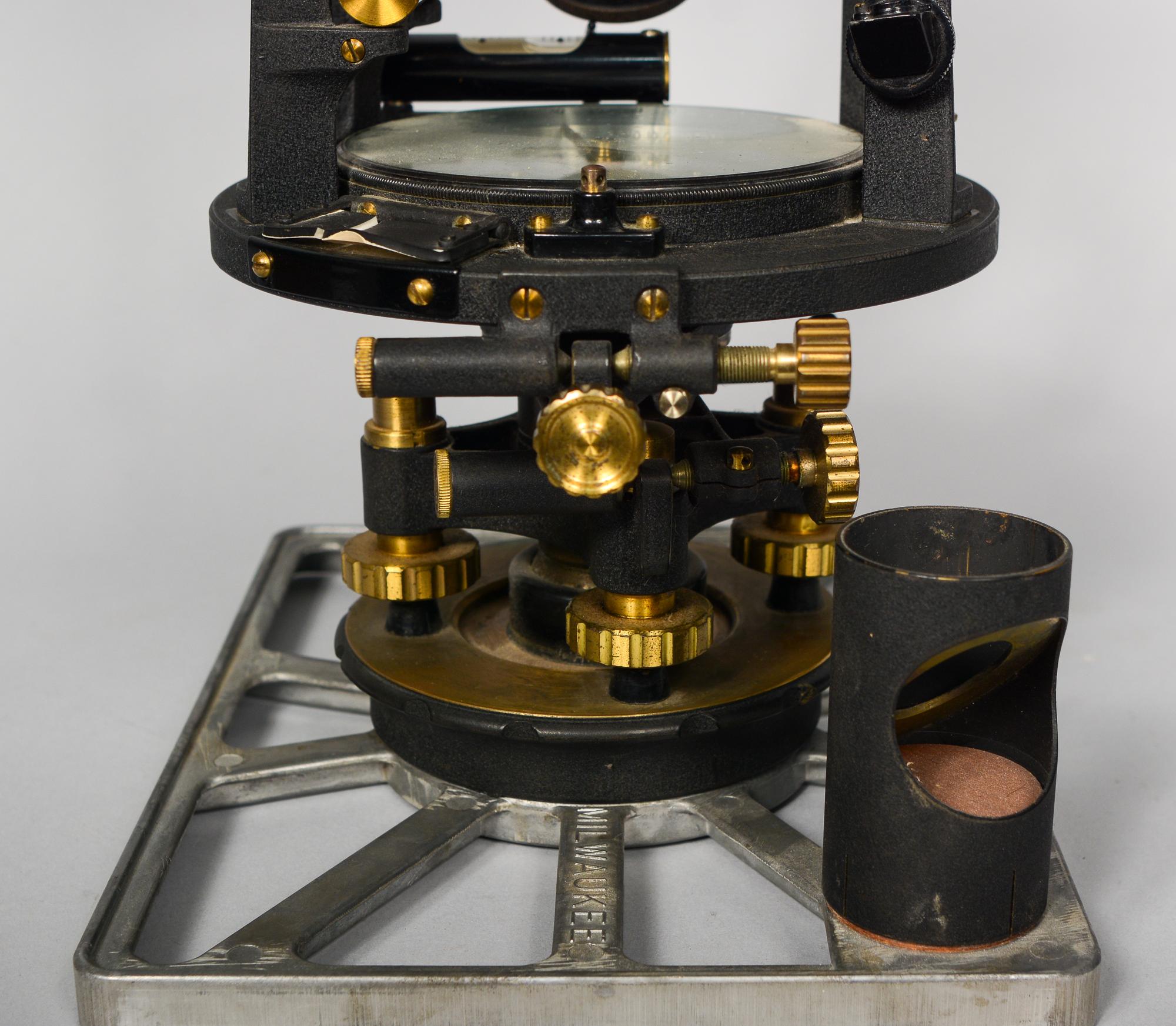 Mid-20th Century David White Company Surveyor's Transit