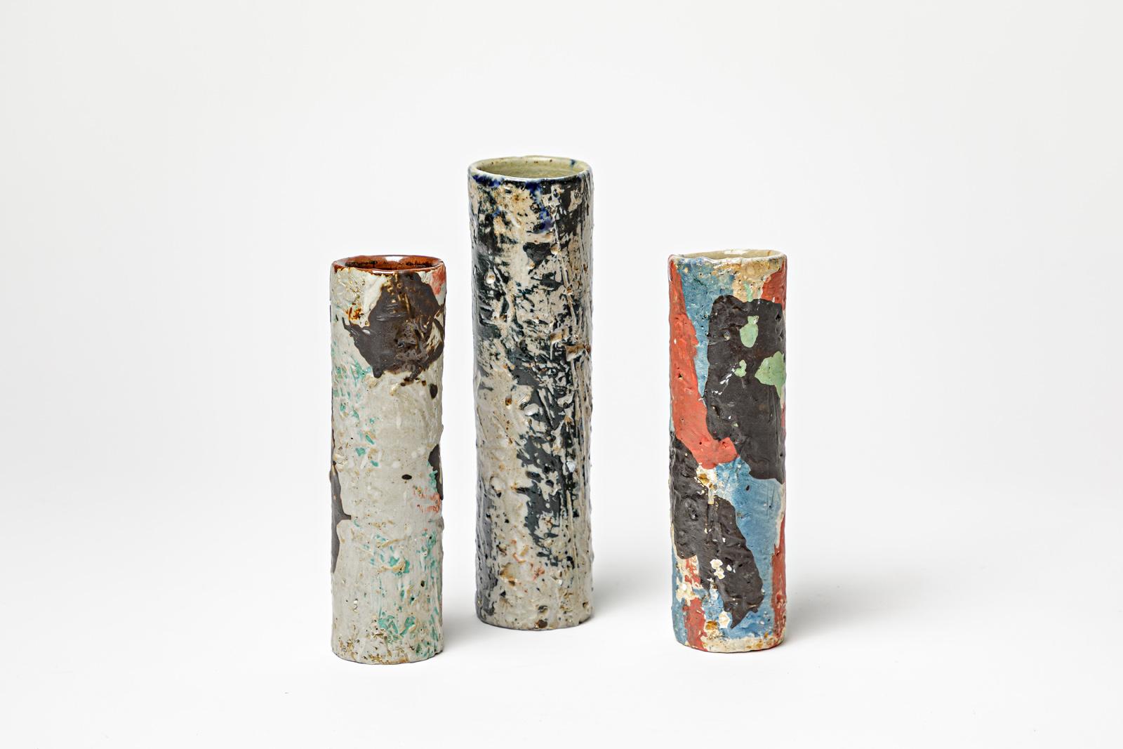 David Whitehead

Realised circa 2010

Set of three ceramic vases signed by David Whitehead

Original perfect conditions

Number one height 16 cm
Number two height 16 cm
Number 3 height 19 cm