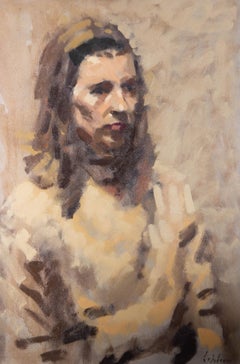 David Wilson (1919-2013) - 1966 Oil, Study Of Mary Cheal