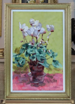 Huile originale sur toile, David Wilson, « Liles »