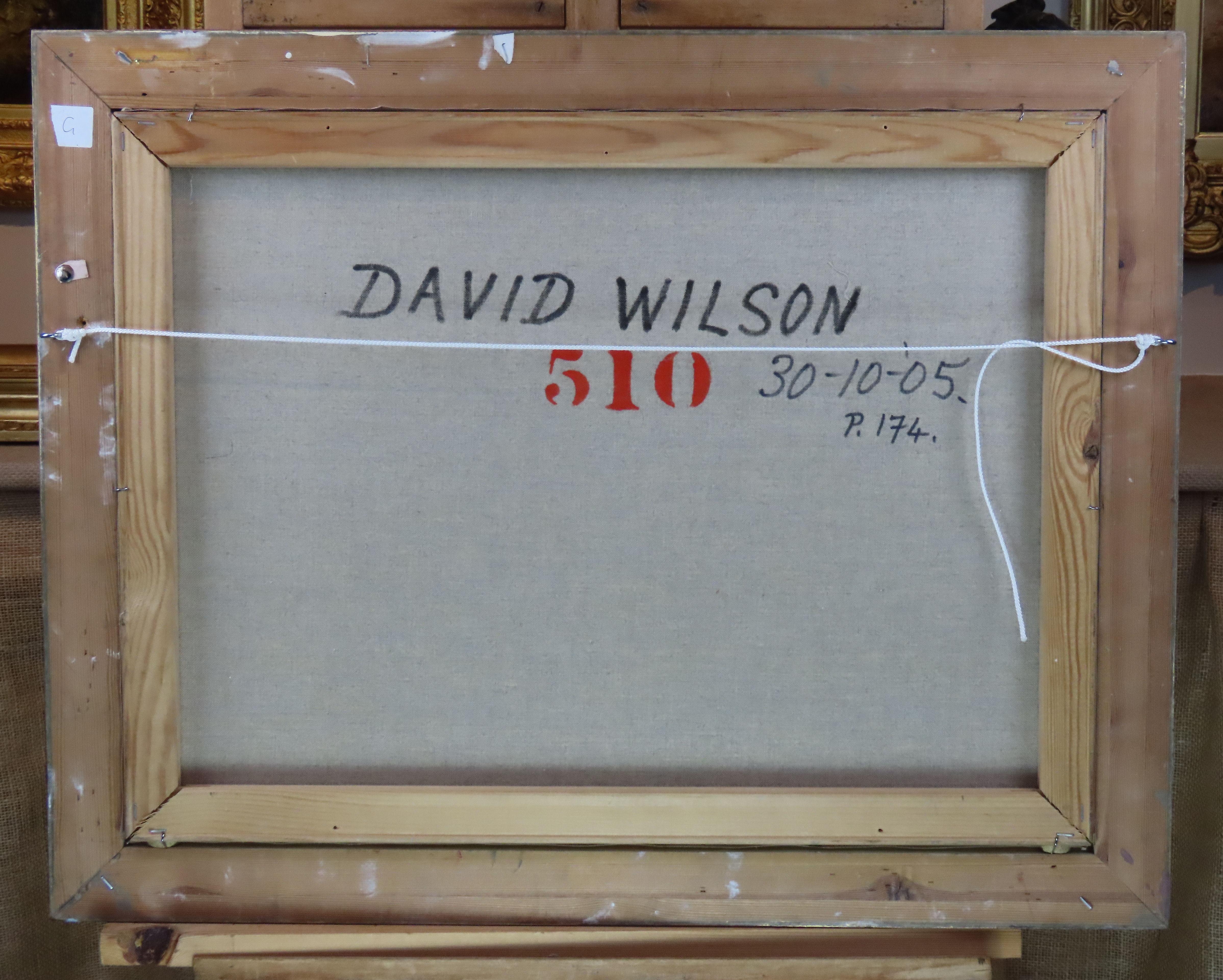 Original Oil on Canvas, David Wilson, 