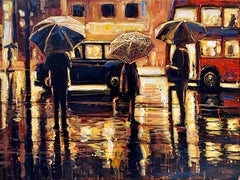 So Much to say-original impressionnisme London cityscape peinture-contemporary Art