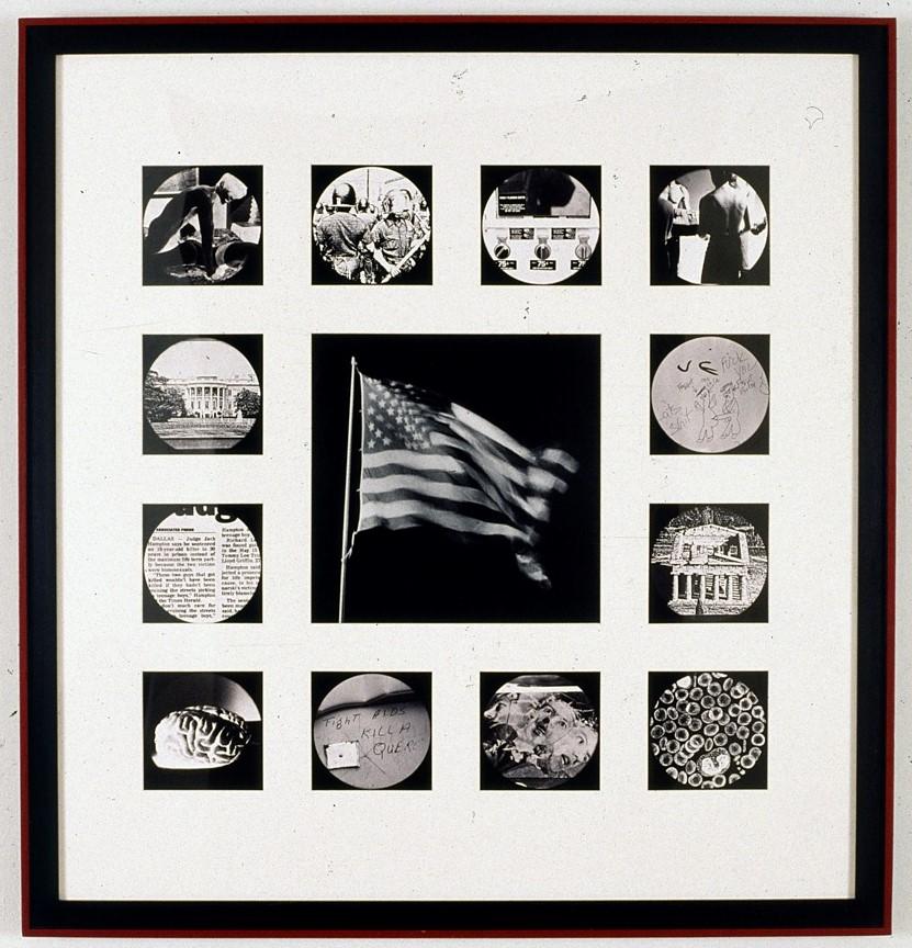 Untitled (USA) - Mixed Media Art by David Wojnarowicz