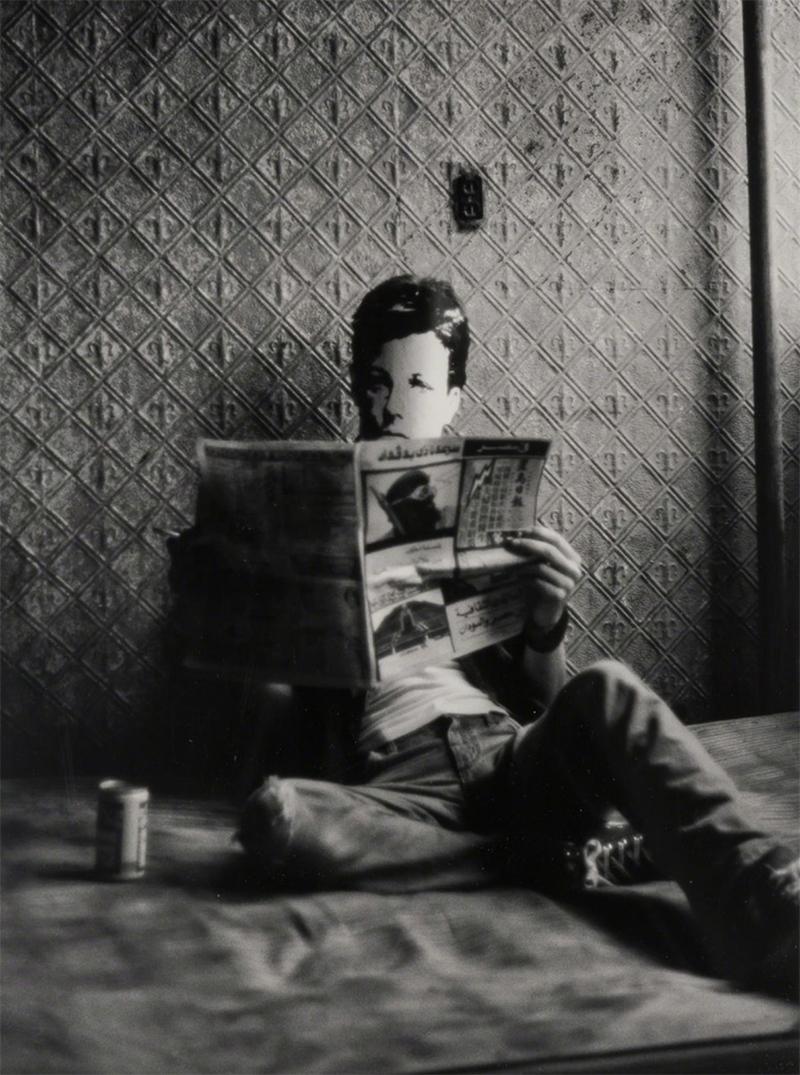 David Wojnarowicz Black and White Photograph - Rimbaud in New York