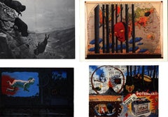 David Wojnarowicz 1986-1999 : un ensemble de 4 announcements illustrés