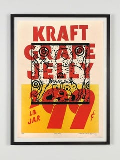 Vintage True Myth (Kraft Grape Jelly), typography, 