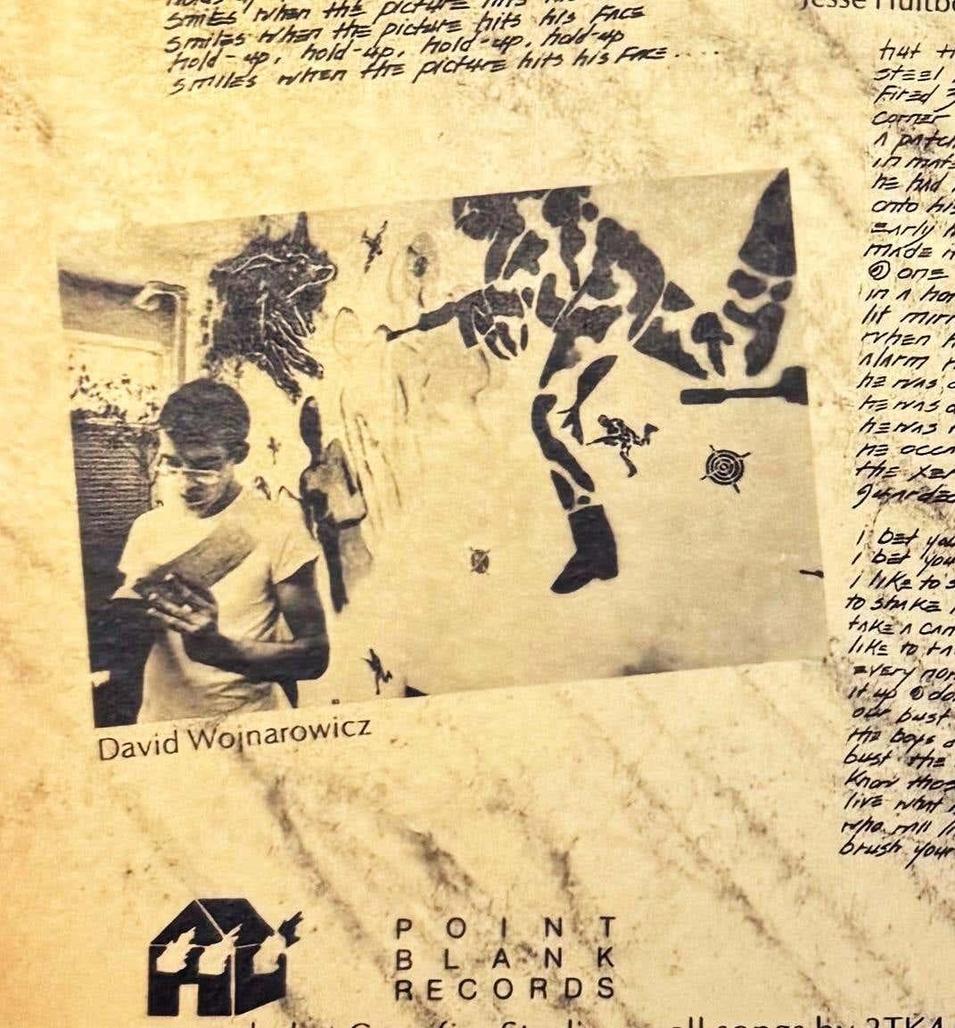 David Wojnarowicz Record Art 1982 (David Wojnarowicz 3 Teens Kill 4) In Good Condition For Sale In Brooklyn, NY