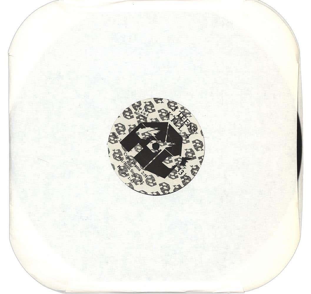 Late 20th Century David Wojnarowicz Record Art 1982 (David Wojnarowicz 3 Teens Kill 4) For Sale