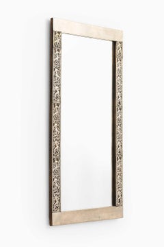 David Wretling, miroir en étain, années 1920