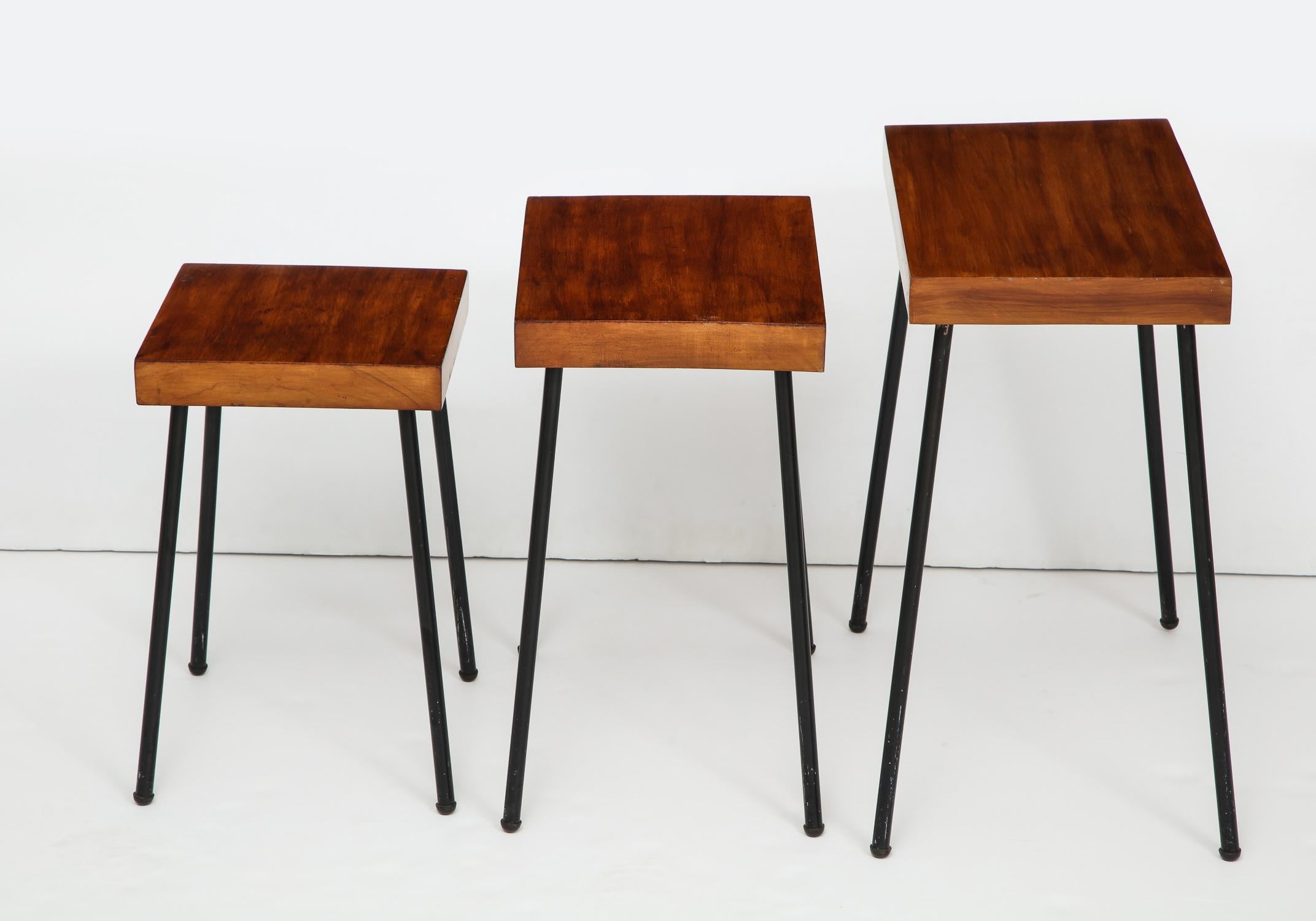 Mid-Century Modern David Wurster Nest of Tables for Raymor