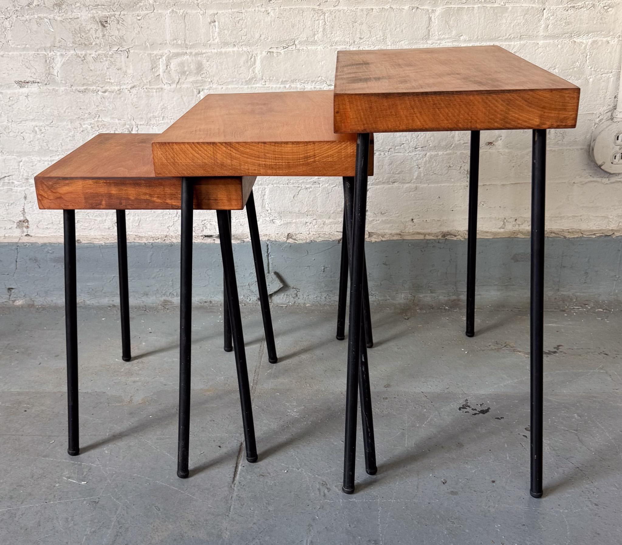 American David Wurster Nest of Tables for Raymor For Sale