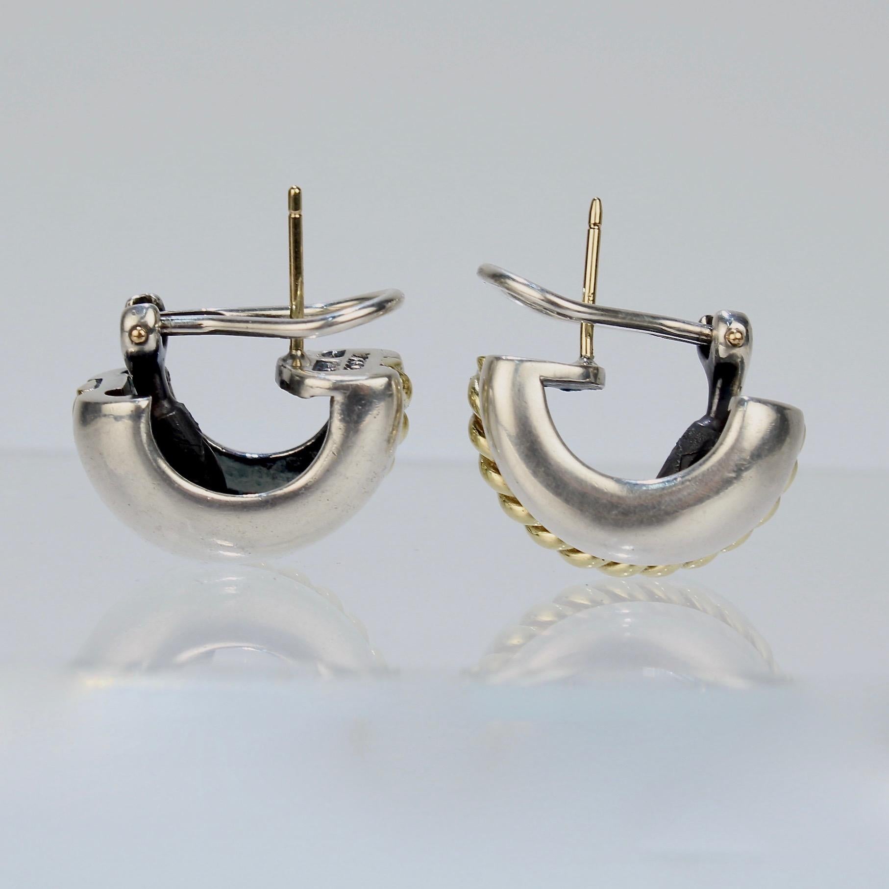 silver hoop clip on earrings