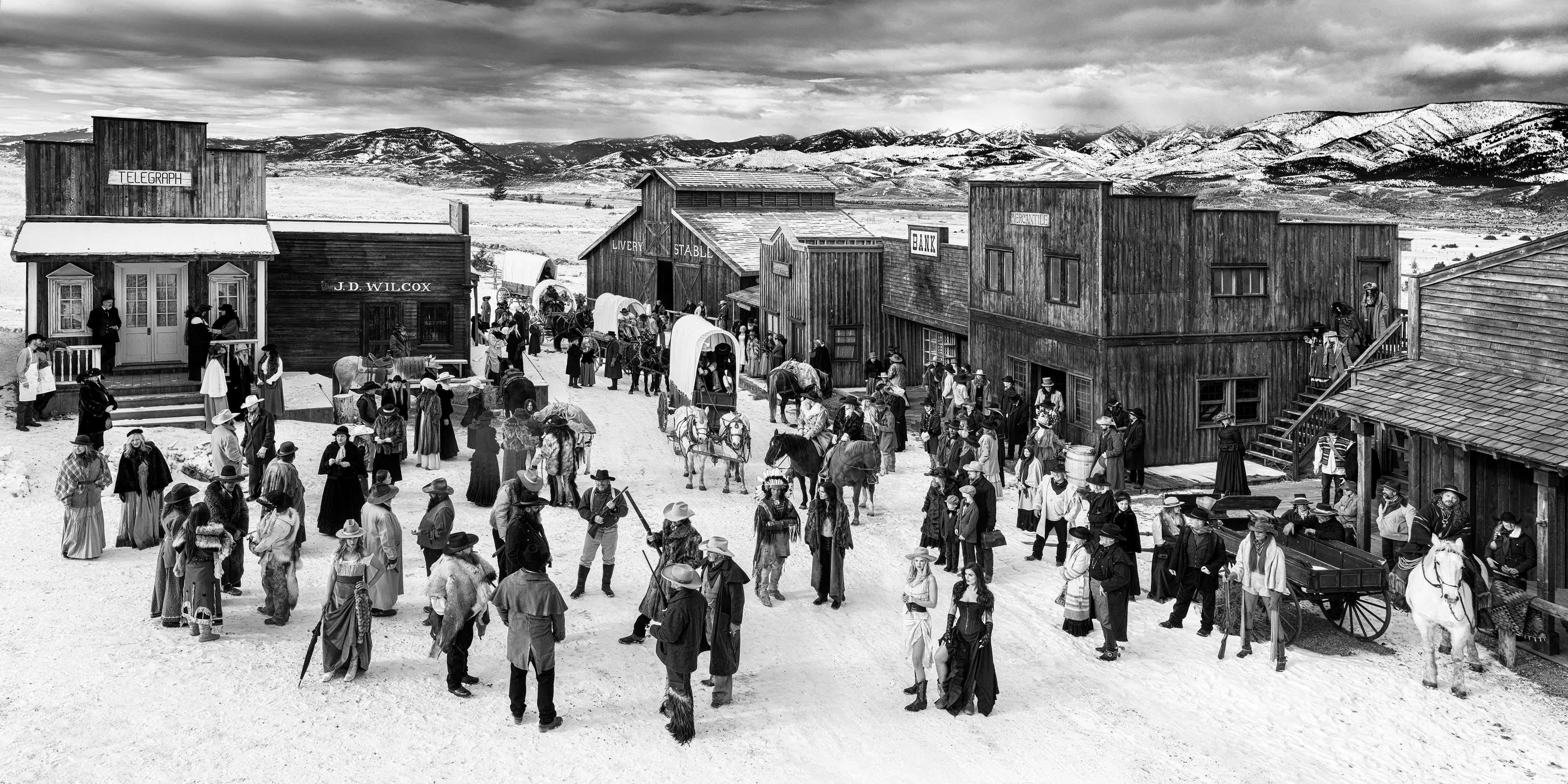 David Yarrow Black and White Photograph - 1895