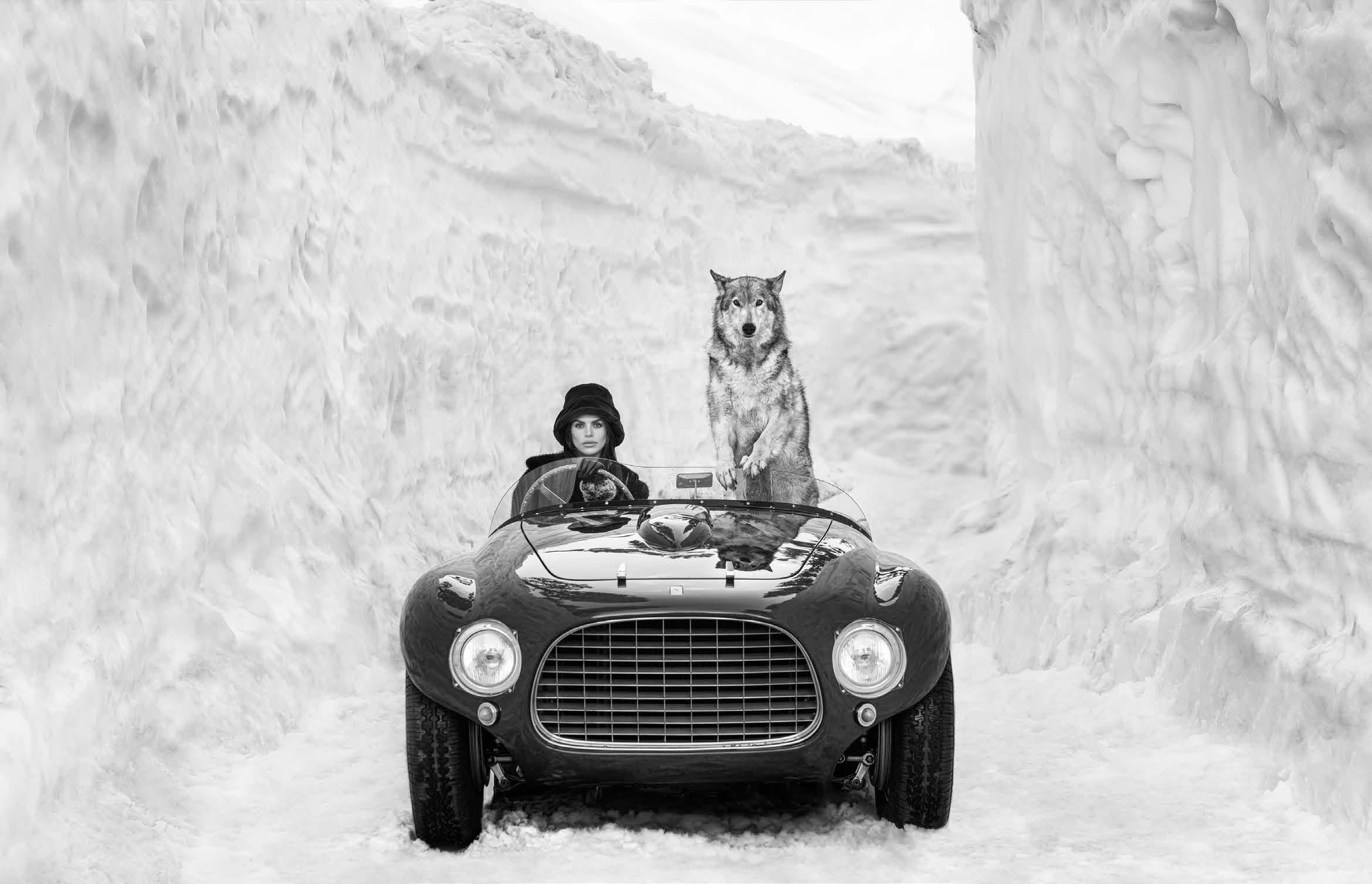 1953 (B&W) by David Yarrow  Porsche  Lake Tahoe
