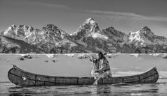 A River Runs Through It, Wyoming by David Yarrow - Contemporary Photography
