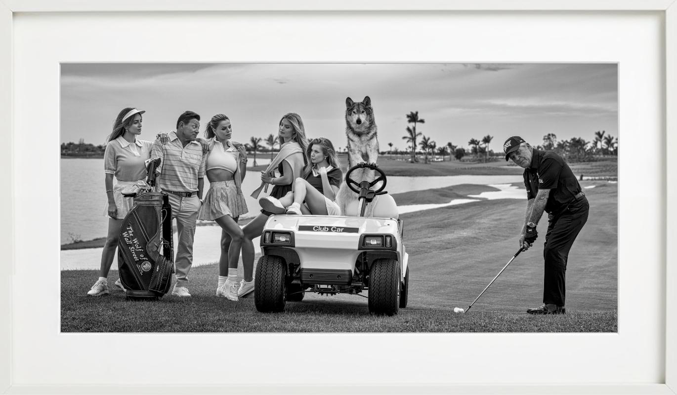 Age is just a number - Golf with Wolf and Women, Fine Art Photography, 2025 For Sale 7