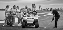 Age is just a number - Golf with Wolf and Women, Fine Art Photography, 2025