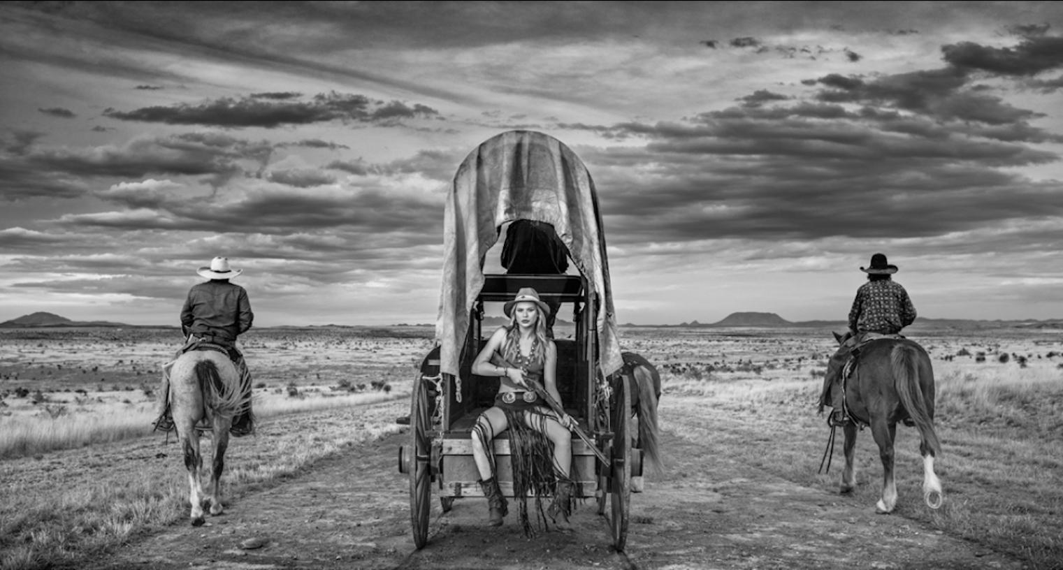 David Yarrow Black and White Photograph - Amarillo By Morning