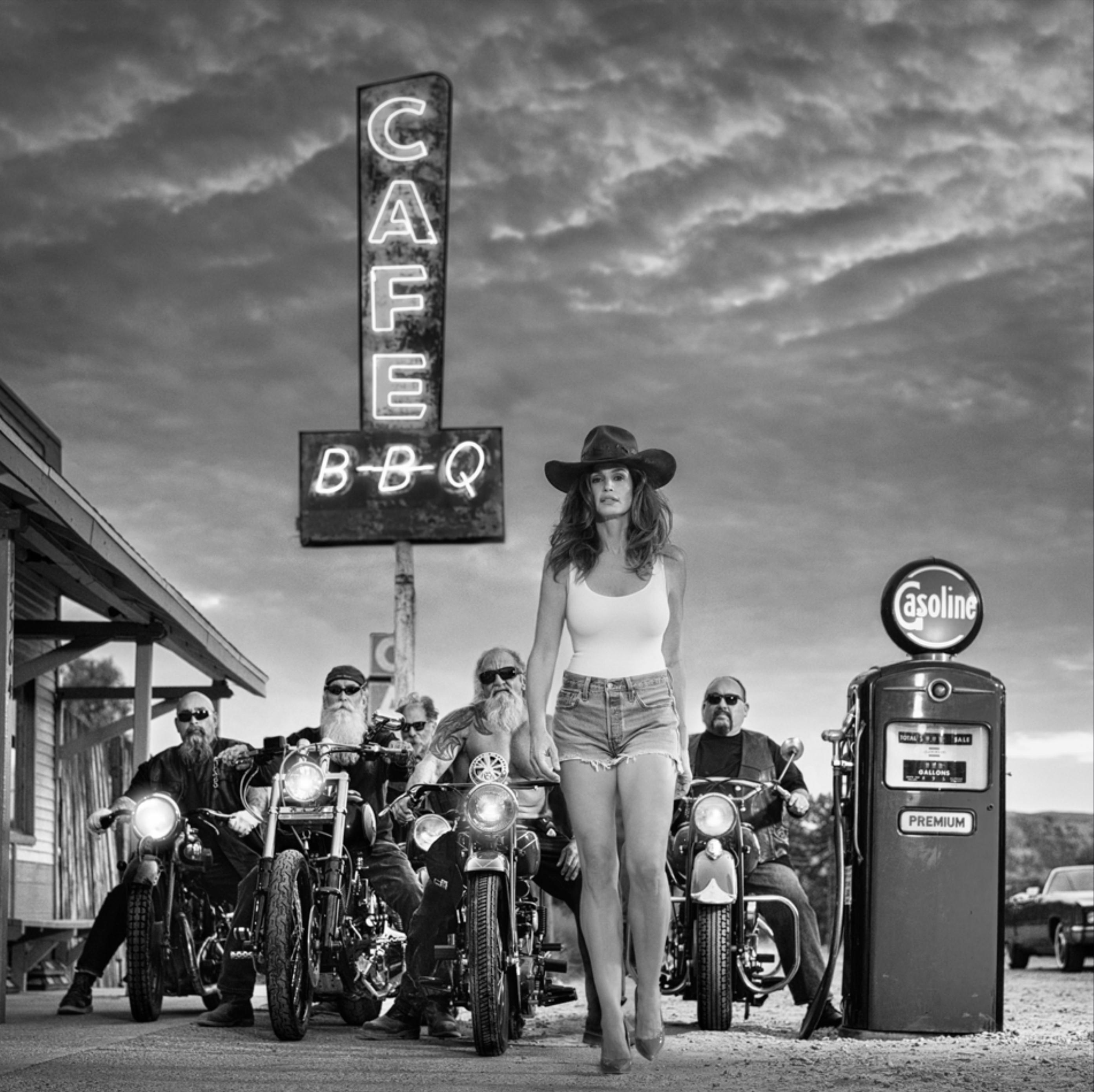 David Yarrow Black and White Photograph - Americana