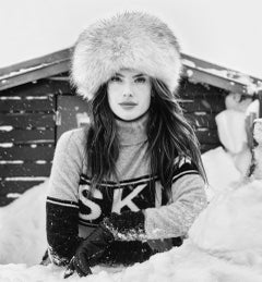 Aspen, Baby- Alessandra Ambrosio - Contemporary Celebrity Photography - Ski