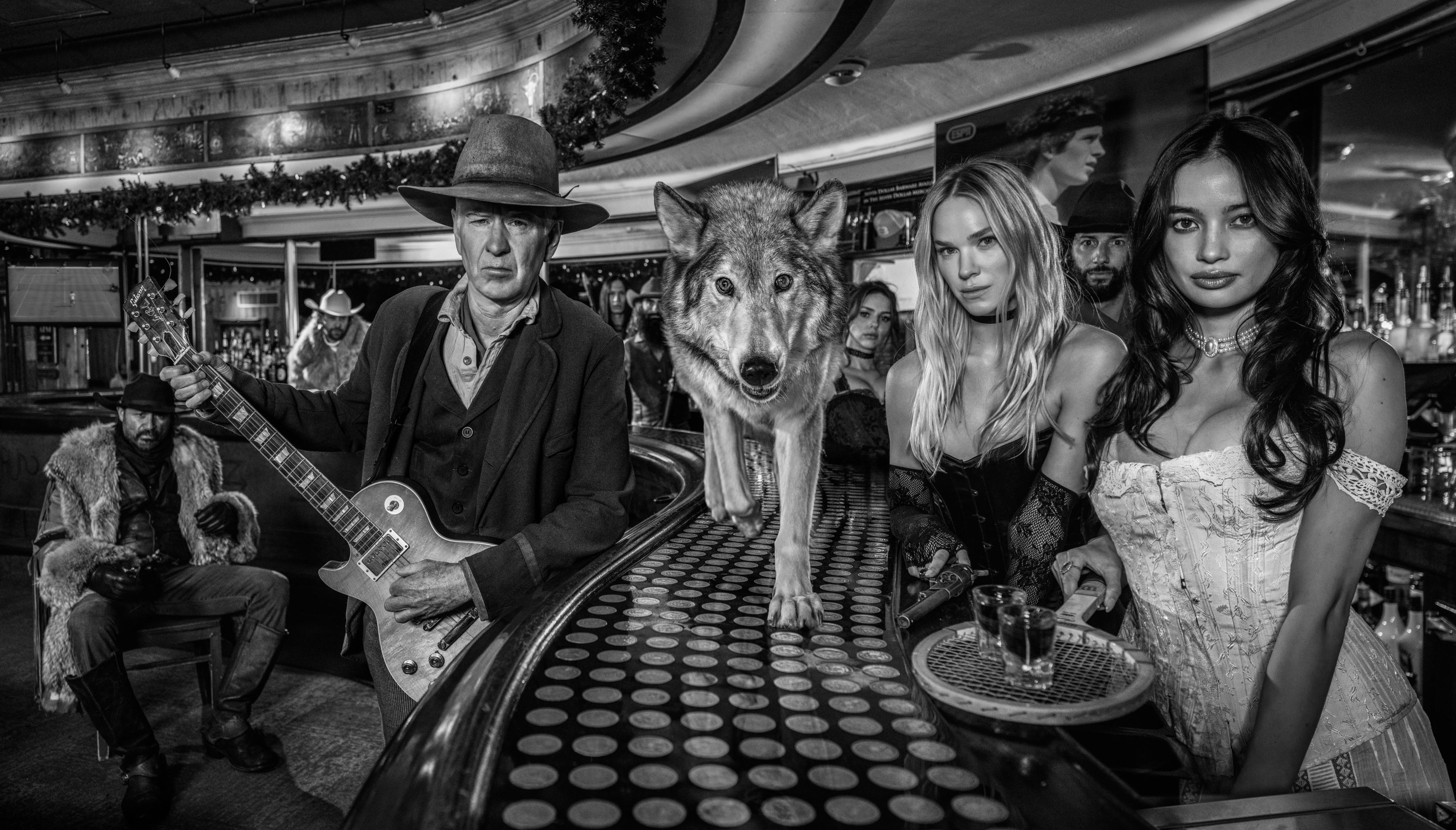 Being John McEnroe (B&W) by David Yarrow