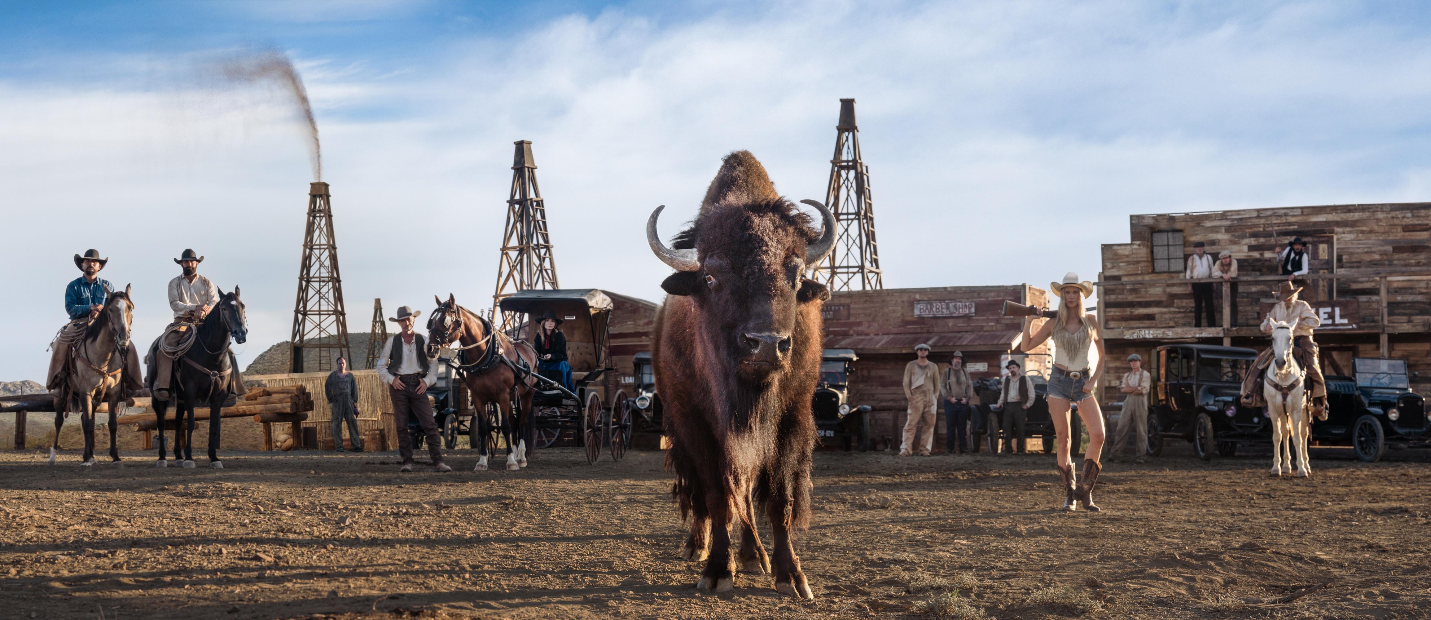 "Bison Oil and Gas (Colour)"
West Texas - 2025

Archival Pigment Print 
Provenance: From the collection of the artist.

LARGE - Edition of 12, 3 APs + 1 EP
Image Size: 45" x 103"
Framed Image: 60" x 118"

STANDARD - Edition of 12, 3 APs + 1 EP
Image