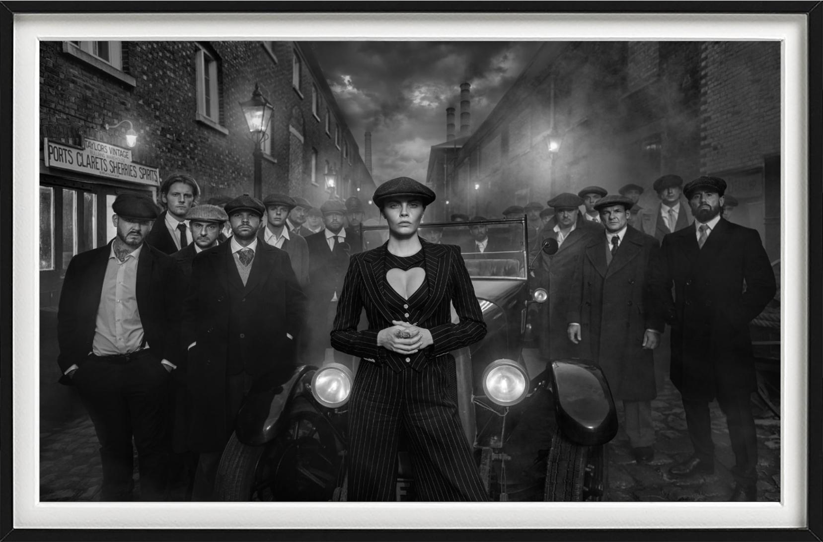 By order of the Peaky Blinders - Cara in the role of Thomas Shelby, 2023 - Photograph by David Yarrow