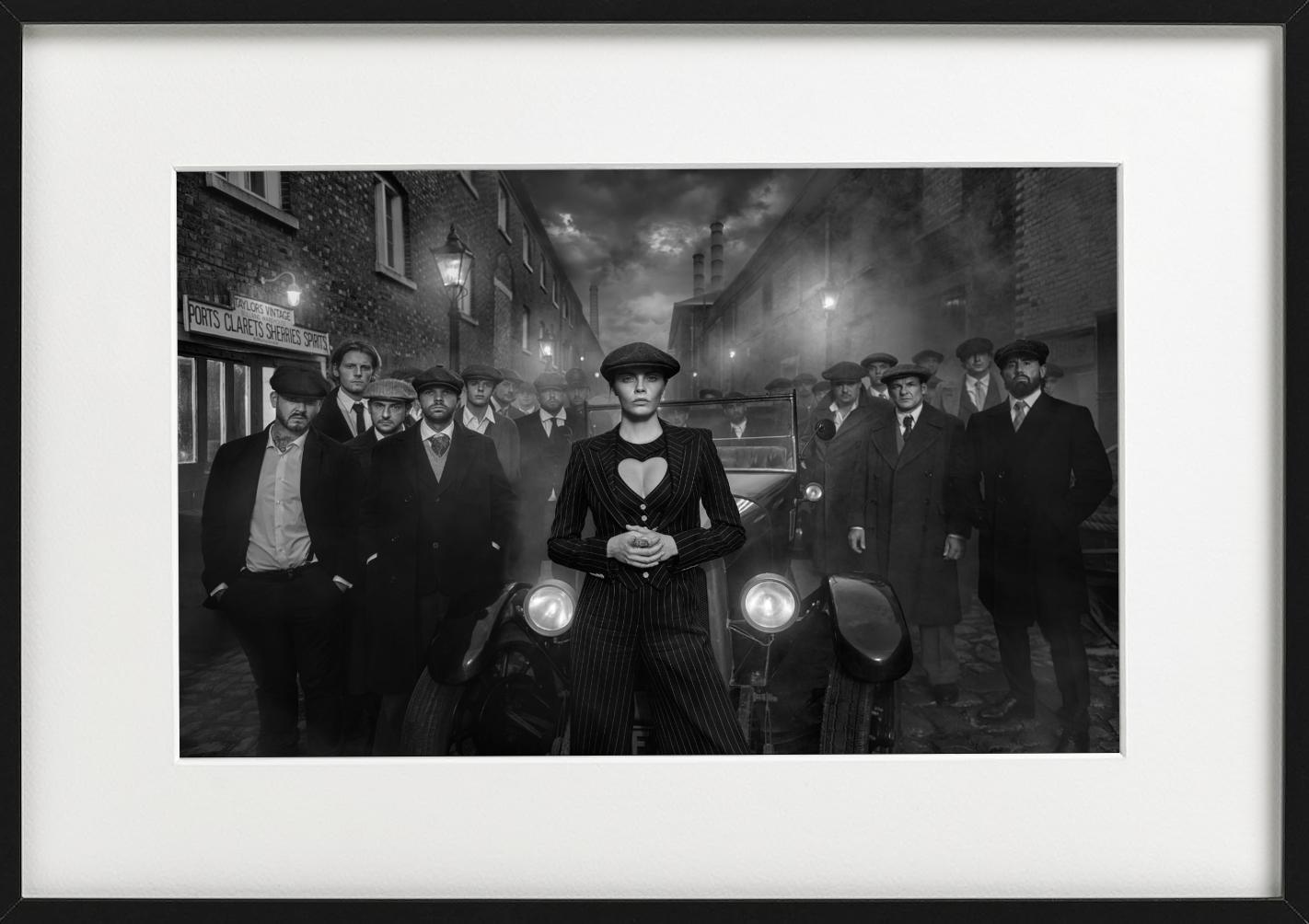 By order of the Peaky Blinders - Cara in the role of Thomas Shelby, 2023 - Contemporary Photograph by David Yarrow