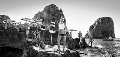 Capri (ByN), Italia de David Yarrow - Costa Amalfitana - Club de Playa La Fontelina
