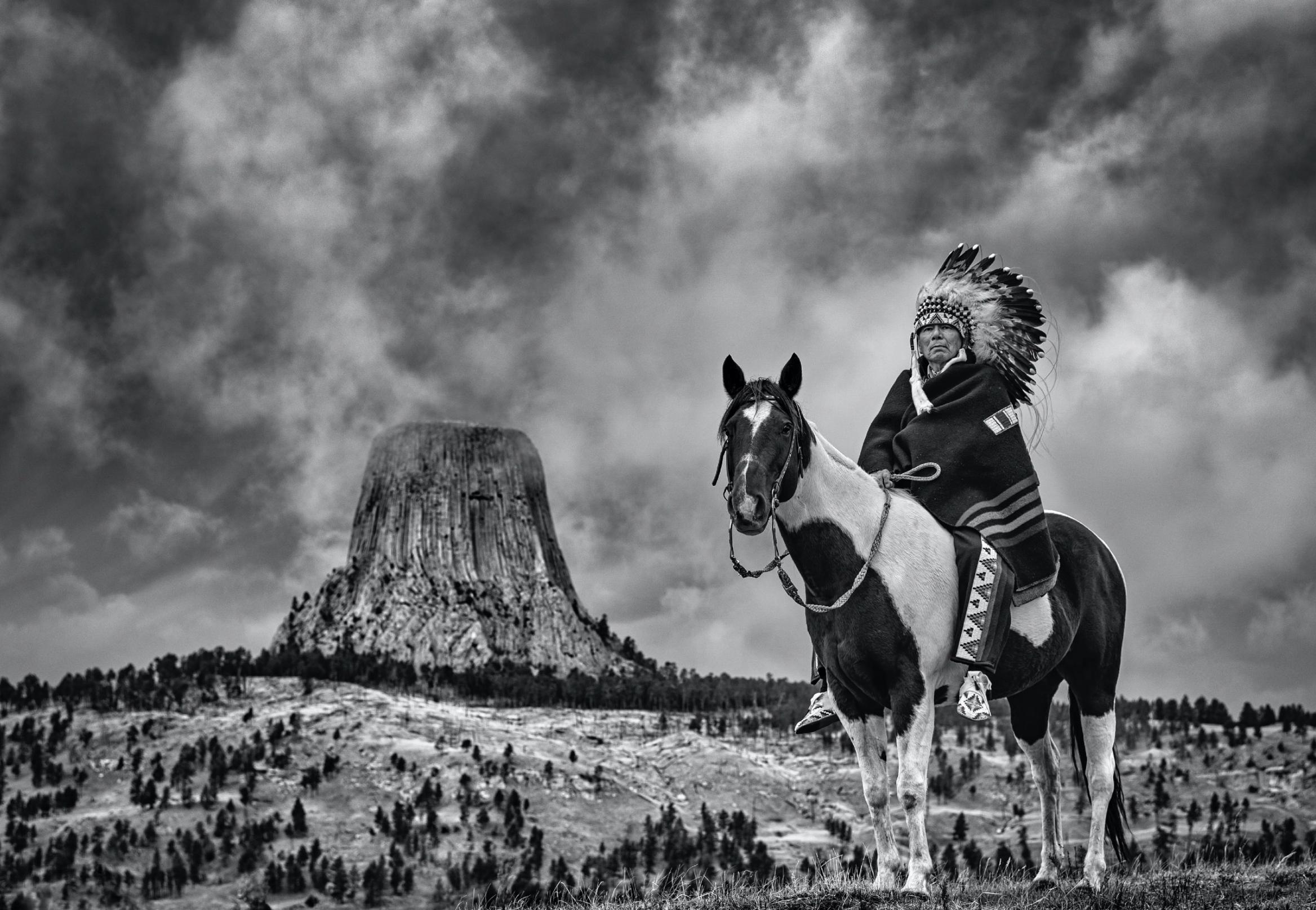 David Yarrow Figurative Photograph - Chief