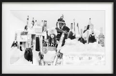 Cloud 9, Aspen - Aprés Ski with Champagne in Snow, Fine Art Photography, 2022