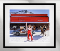 Code Red II von David Yarrow - Groß - Minturn, Colorado - Skifahren - Bison - Auto