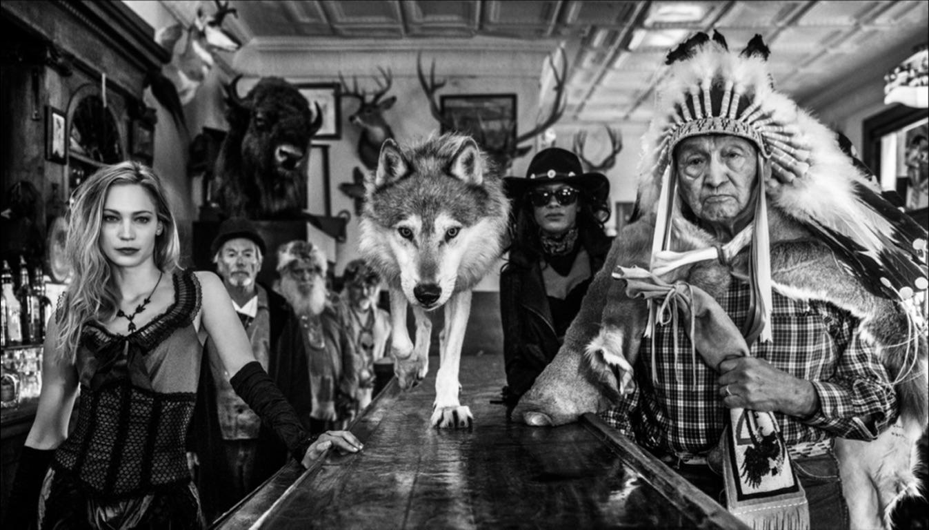 David Yarrow Black and White Photograph - Crazy Horse