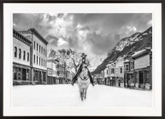 David Yarrow fotografa "Go West Young Man" a cavallo a Telluride Colorado