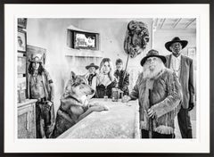 David Yarrow Photograph "Tennessee Whiskey" of Sexy Model at Remote Ice Bar