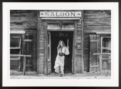 David Yarrow Photograph "Westworld" of Sexy Model at the Saloon