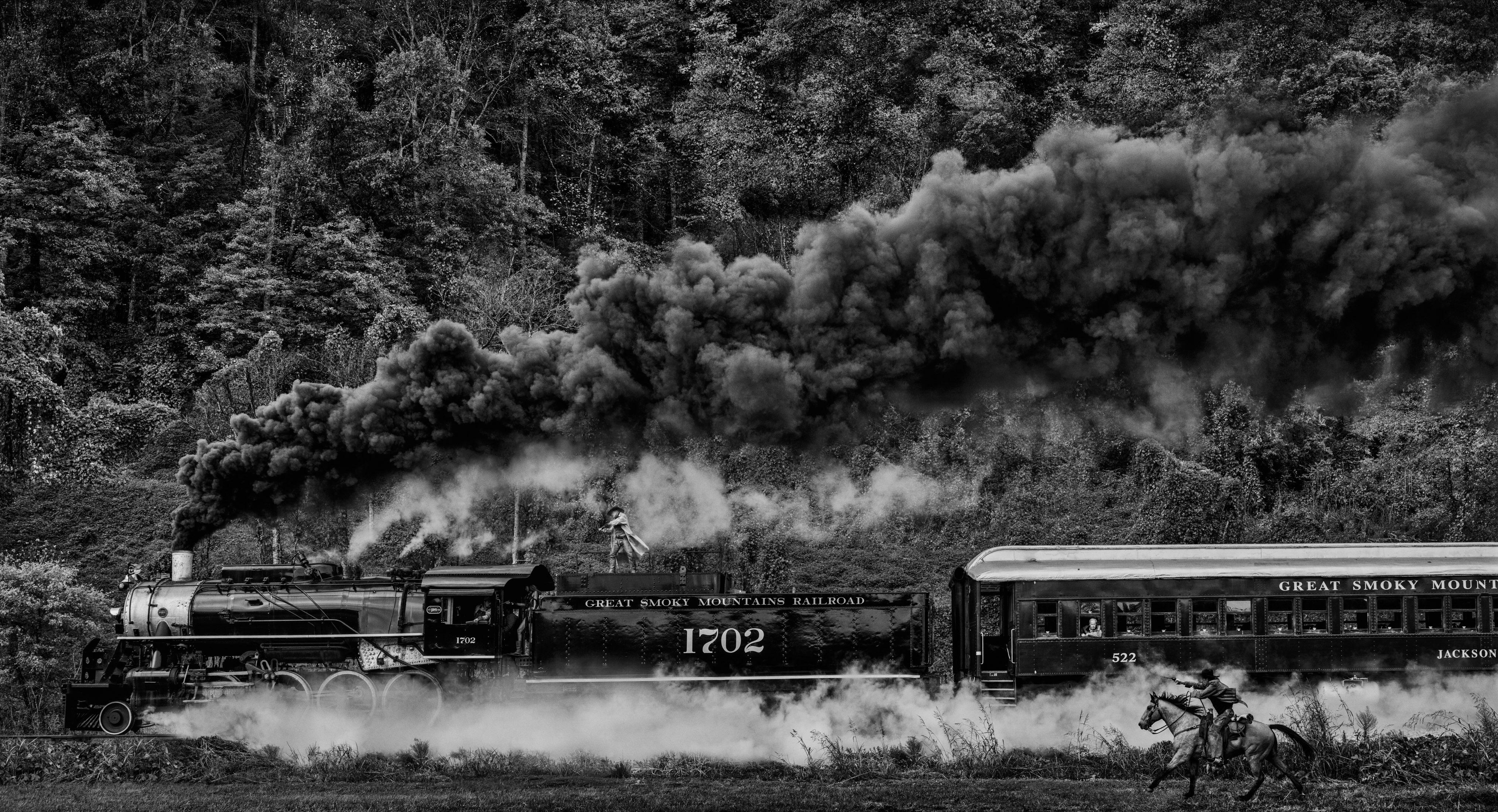 Framed Fotografia in bianco e nero