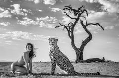 Disfruta del silencio, Namibia por David Yarrow - Fotografía de fauna salvaje - Guepardo