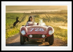 Ferrari 1955 (a colori) di David Yarrow - 1955 Ferrari 121LM - Toscana, Italia